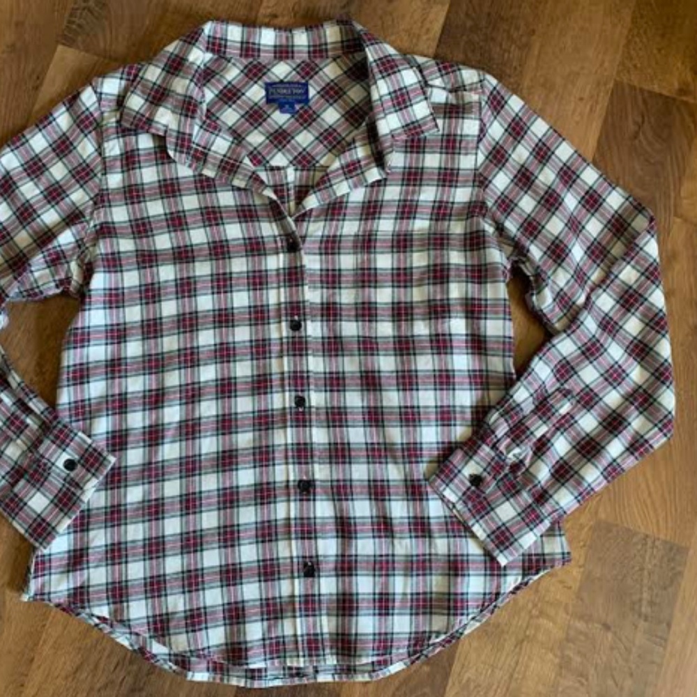 Pendleton Plaid Button Down - Picture 3 of 14